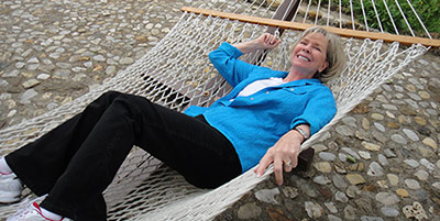 Linda in Hammock