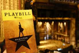 Hamilton Playbill