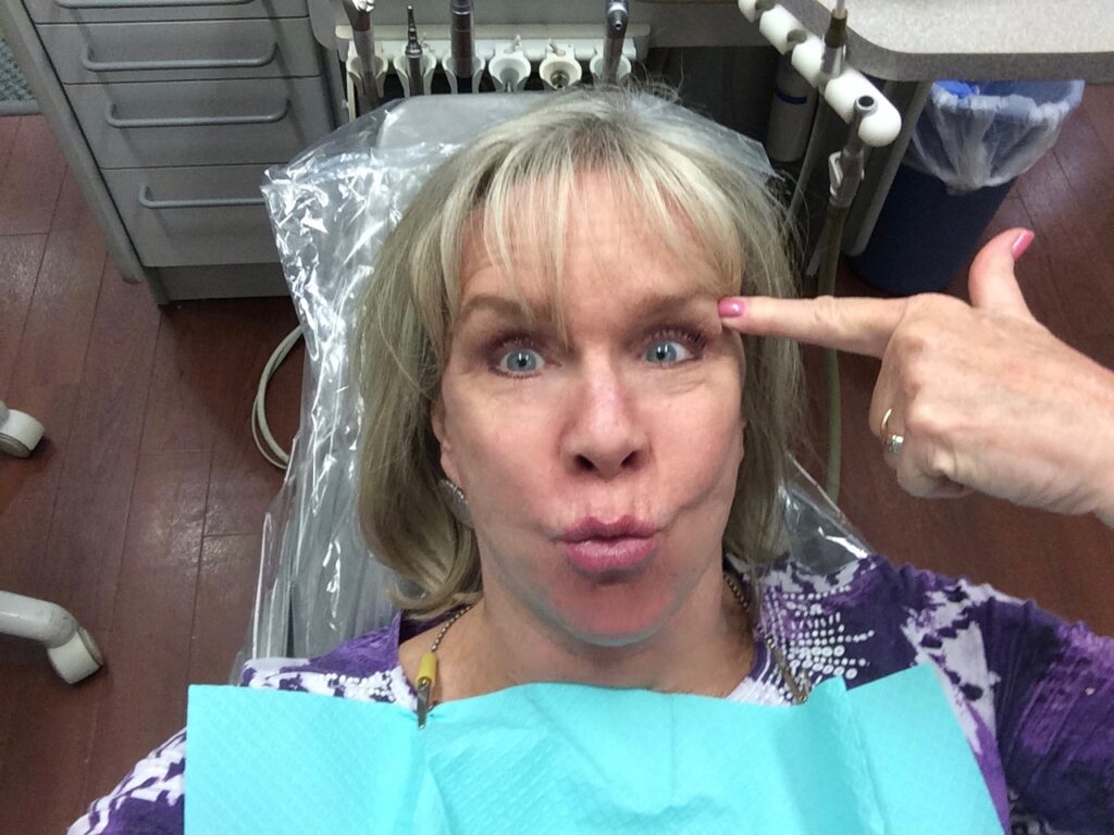 Linda Shoots Herself at Dentist