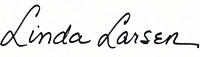 Linda Larsen's Signature