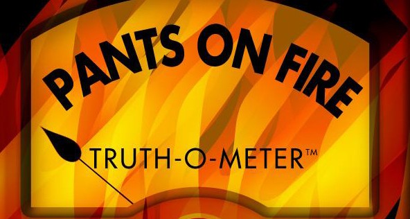 Pants on Fire Truth-o-Meter
