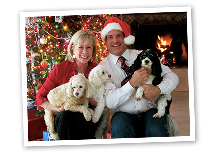 Linda Larsen with Husband John Scalzi and Family