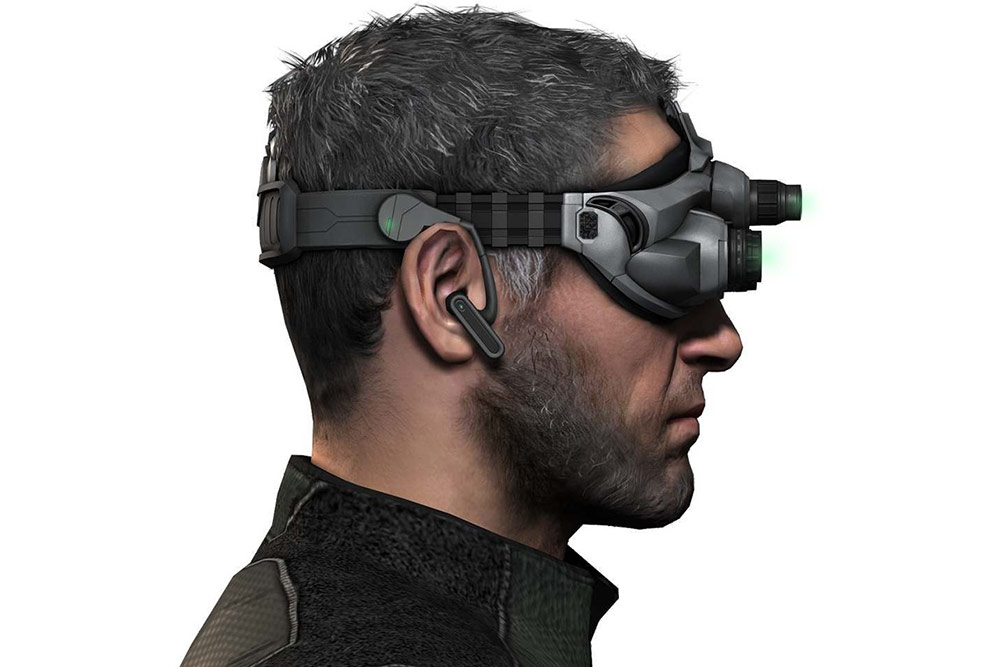 Man with Night Vision Goggles